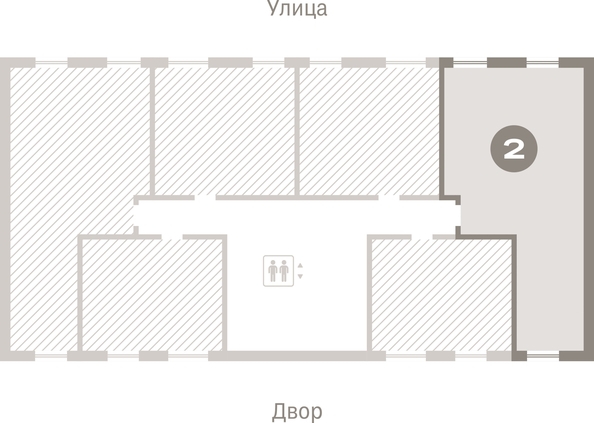 
  Продается 2-комн. квартира 66.98 м², в ЖК Кварталы Драверта, дом 3. Фото 3.