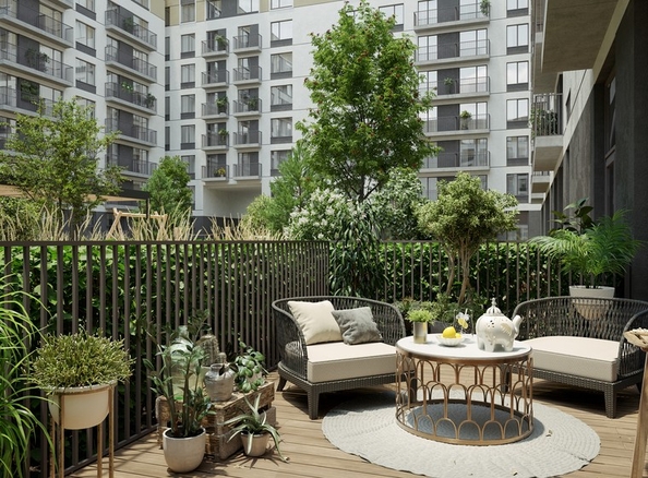 
  Продается 3-комн. квартира 98.16 м², в ЖК Кварталы Драверта, дом 2. Фото 7.