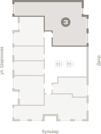 
  Продается 3-комн. квартира 105.97 м², в ЖК Кварталы Драверта, дом 6. Фото 3.