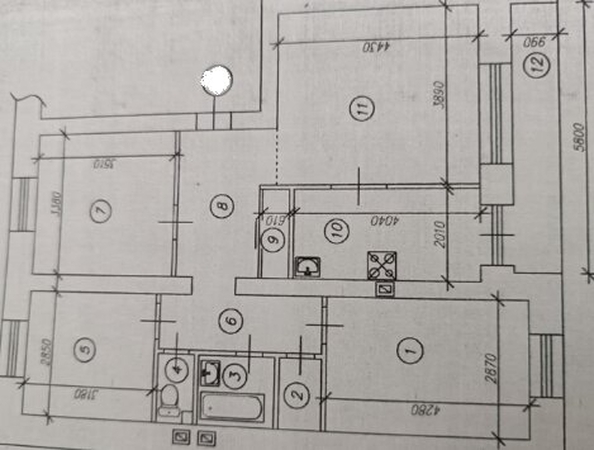 
  Продается 4-комн. квартира 78 м². Фото 22.