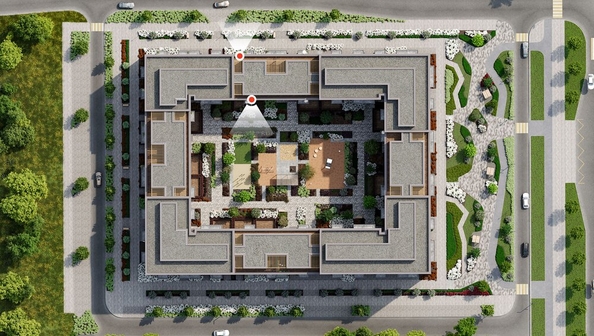 
  Продается 3-комн. квартира 126.63 м², в ЖК Кварталы Драверта, дом 3. Фото 2.
