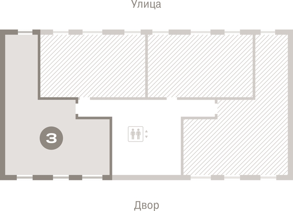 
  Продается 3-комн. квартира 126.63 м², в ЖК Кварталы Драверта, дом 3. Фото 3.