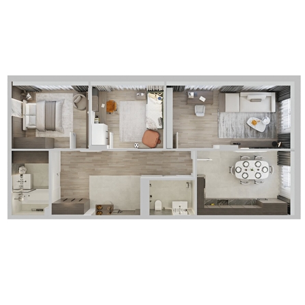 
  Продается 3-комн. квартира 86.8 м², в ЖК Северное Сияние Премиум. Фото 3.