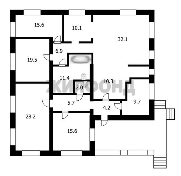 
   Продам дом, 322.9 м², Томск

. Фото 18.