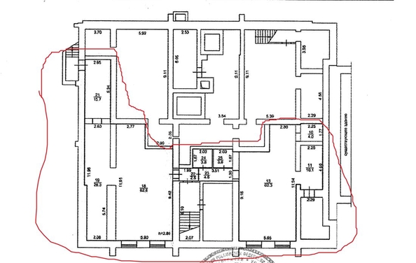 
   Продам помещение свободного назначения, 200 м², Мельничная ул, 47

. Фото 8.