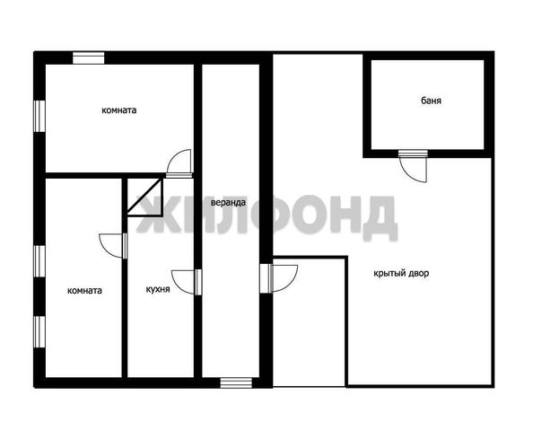 
   Продам дом, 54 м², Мельниково

. Фото 7.