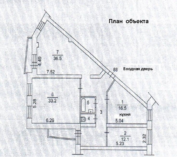 
  Продается 3-комн. квартира, 124.8 м², Беринга ул, д. 4/1
. Фото 5.