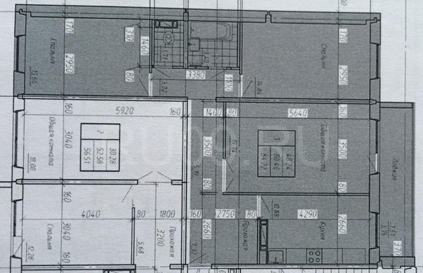 
  Продается 3-комн. квартира, 84.22 м², Андрея Крячкова ул, д. 21
. Фото 27.