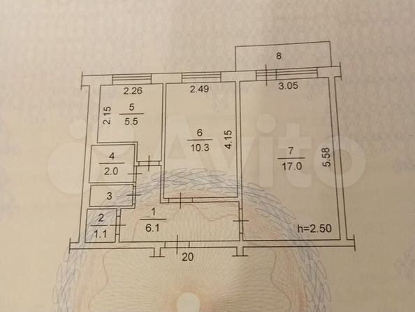 
  Продается 2-комн. квартира, 44.1 м², Советская ул, д. 20
. Фото 10.