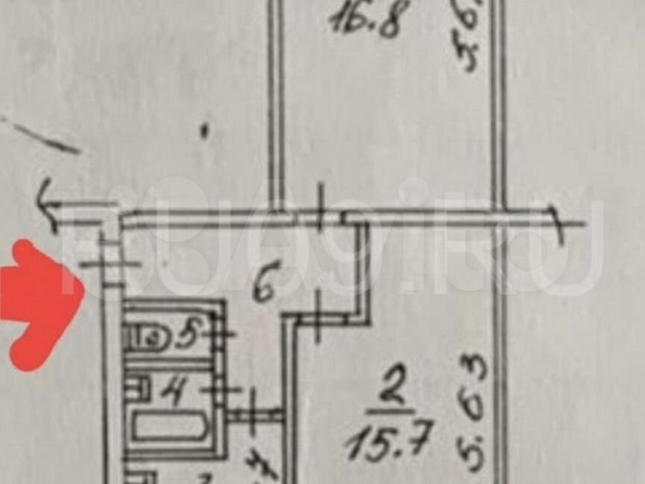 
  Продается 2-комн. квартира, 48 м², Спутник Поселок ул, д. 41
. Фото 4.