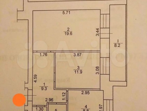 
   Продам 2-комнатную, 54.1 м², Совхозная ул, 2а

. Фото 11.