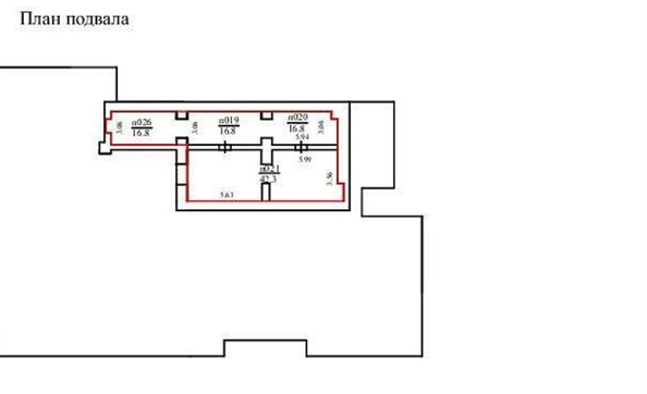 
   Продам помещение свободного назначения, 308.8 м², Академический пр-кт, 17

. Фото 5.