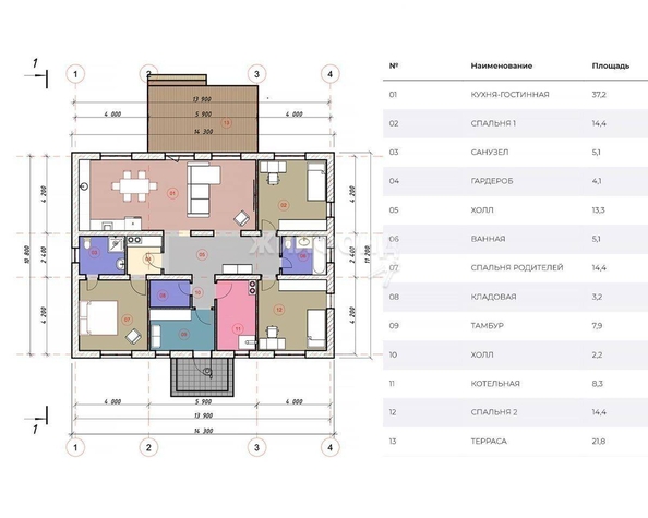 
   Продам дом, 144.5 м², Кафтанчиково

. Фото 6.