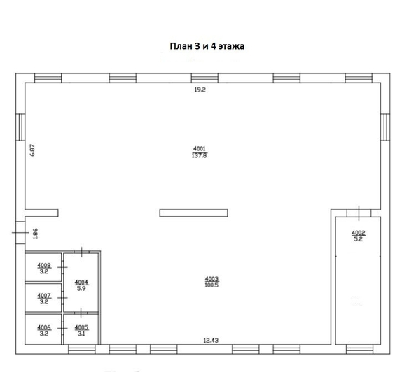 
   Продам офис, 257 м², Загорная ул

. Фото 1.