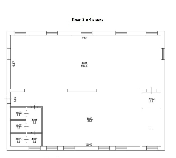 
   Продам офис, 257 м², Загорная ул

. Фото 4.