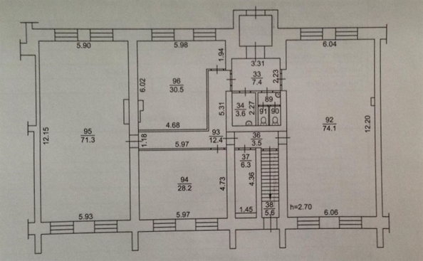 
   Сдам офис, 245.8 м², Рабочая ул, 11А

. Фото 3.