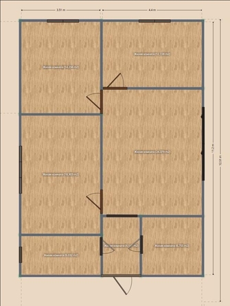 
   Продам дом, 60 м², Корнилово

. Фото 1.