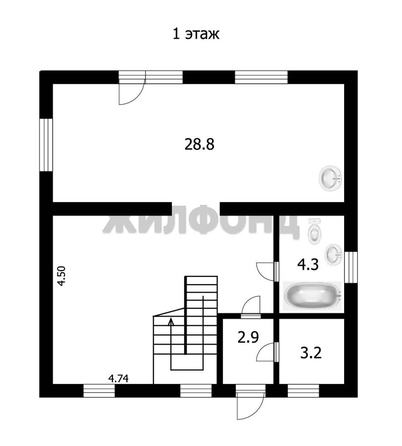 
   Продам дом, 131.6 м², Томск

. Фото 10.