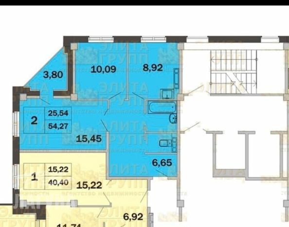 
  Продается 2-комн. квартира, 52.7 м², Архитектора Василия Болдырева ул, д. 2
. Фото 10.