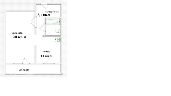 
  Продается 1-комн. квартира, 39.1 м², Архитекторов ул, д. 7
. Фото 10.