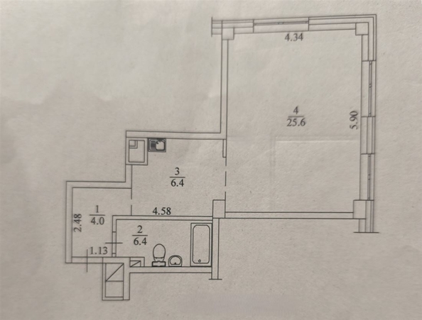 
  Продается 1-комн. квартира, 42.4 м², Вавилова ул
. Фото 20.