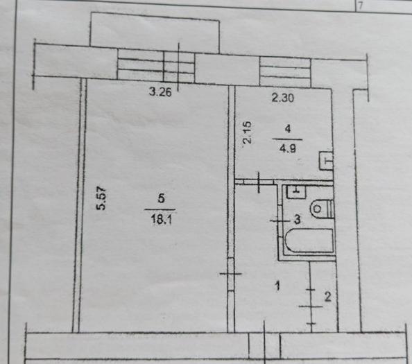 
  Продается 1-комн. квартира, 30 м², Сергея Лазо ул, д. 10
. Фото 6.