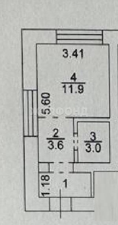 
  Продается 1-комн. квартира, 21.4 м², Школьная ул, д. 11
. Фото 11.