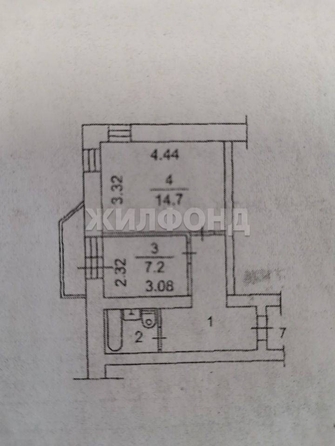 
  Продается 1-комн. квартира, 34 м², Ленина пр-кт, д. 124
. Фото 10.