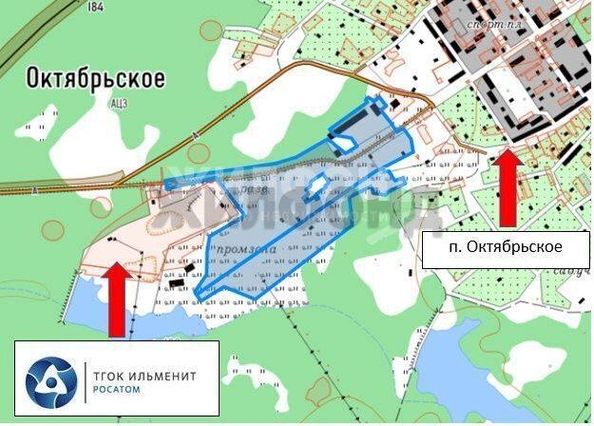 
  Продается земельный участок, 1600 соток, село Октябрьское
. Фото 3.
