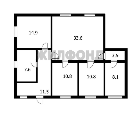 
  Продается дом, 99.5 м², деревня Кисловка
. Фото 31.