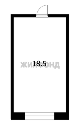 
  Продается комната, 18 м², Железнодорожная ул, д. 7
. Фото 9.