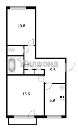 
  Продается 2-комн. квартира 49.9 м². Фото 16.