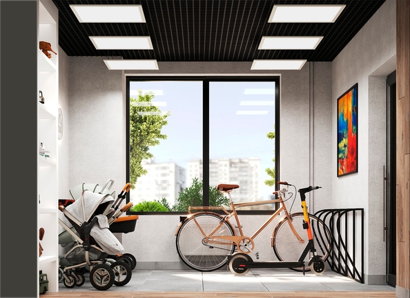 
  Продается 3-комн. квартира 72.27 м², в ЖК Парапарк, 2 очередь, дом 1. Фото 9.