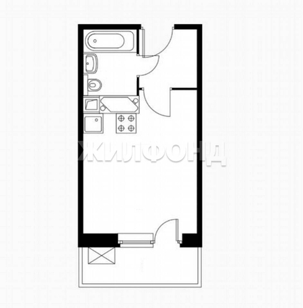 
  Продается студия 20.8 м². Фото 19.