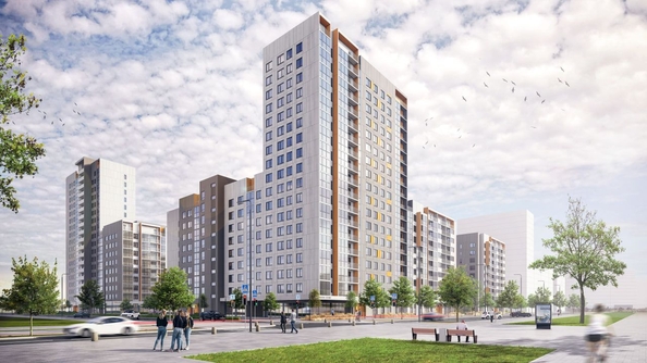 
  Продается 1-комн. квартира 33.55 м², в ЖК Парапарк, 2 очередь, дом 1. Фото 1.
