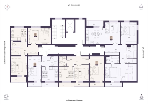 
  Продается 2-комн. квартира 51.8 м², в ЖК Парапарк, 2 очередь, дом 1. Фото 20.
