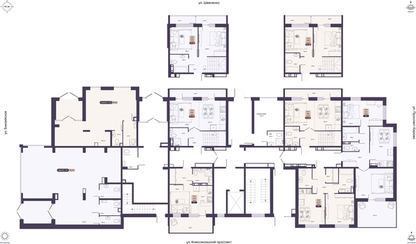 
  Продается 2-комн. квартира 56.18 м², в ЖК Парапарк, 2 очередь, дом 1. Фото 20.