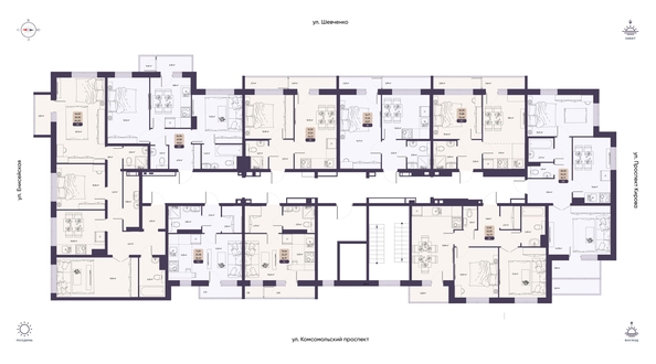 
  Продается 2-комн. квартира 34.46 м², в ЖК Парапарк, 2 очередь, дом 1. Фото 20.