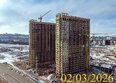 Суриков, дом 2: Ход строительства 2 марта 2026