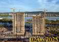 Суриков, дом 1: Ход строительства 2 июня 2025