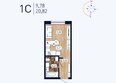 Радуга Сибири, дом 9: Планировка Студия 20,82 м²