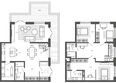 Вышка, корпус 3: Планировка 5-комн 169,05 м²