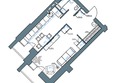 Нижний, 51: Планировка 2-комн 44,6 м²