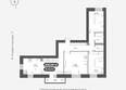 Академгородок, дом 5: Планировка 3-комн 102,39 м²