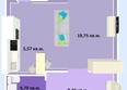 Успех, дом 3: Планировка 1-комн 42,67 м²