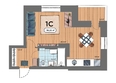 Smart Avenue (Смарт Авеню), дом 2: Планировка Студия 36,2 м²