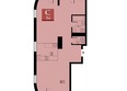 Беринг, дом 2: Планировка Студия 75,4 м²