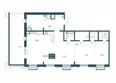 Бродский, 1-я очередь: Планировка 3-комн 159,1 м²