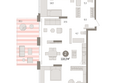 Кварталы Драверта, дом 3: Планировка 2-комн 118,24 м²