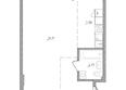 111: Планировка 2-комн 52,12 м²